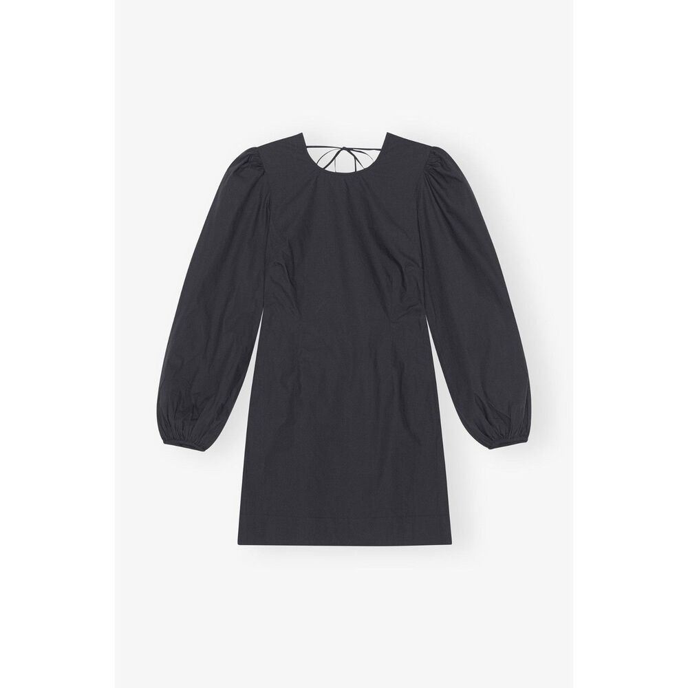 NWT Ganni Cotton Poplin Open Back Mini Dress - Size 42 / XL
